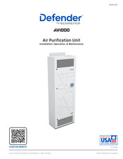Schaefer Defender AV1000 Installation Operation & Maintenance