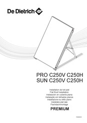 DeDietrich PRO C250H Installation Manual