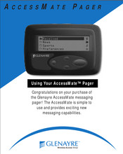 Glenayre AccessMate Pager Manual
