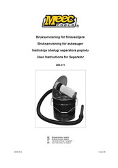 Meec tools 459-011 User Instructions