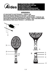 ARDES AR6S05A Instructions For Use Manual