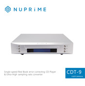 NuPrime CDT-9 User Manual