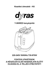 dyras T-389RED Instruction Manual