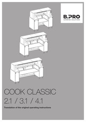 bPro COOK CLASSIC 4.1 Translation Of The Original Operating Instructions