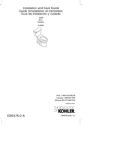 Kohler K-3589 Installation And Care Manual