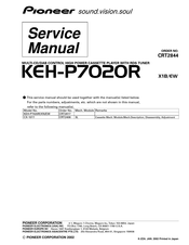 Pioneer KEH-P7020R Service Manual