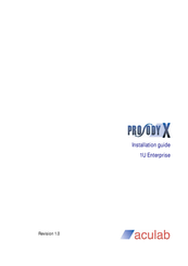 aculab Prosody X Installation Manual