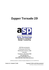 ASP Zapper Tornado 2D Instruction Manual