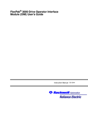 Rockwell Automation FlexPak 3000 OIM User Manual