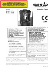 Heat-N-Glo TIARA I-CE Installer's Manual