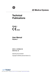 GE Vivid i User Manual