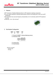 Murata SMST21NMHB-002 Manual