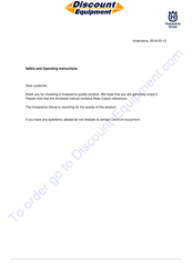 Atlas Copco LT 6005 Manual