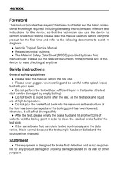 Autool DOT5.1 Manual