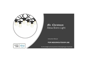 Mr. Christmas Alexa Bistro Light Instruction Manual