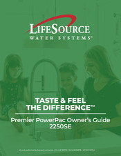 LifeSource Premier 2250SE Owner's Manual