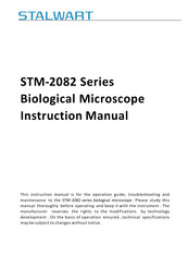 Stalwart STM-2082 Series Instruction Manual
