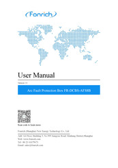 Fonrich FR-DCBS-AFS8B User Manual