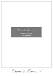 Luxman PD-151 Owner's Manual