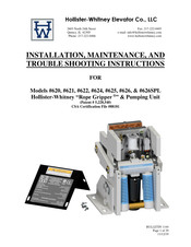 HOLLISTER-WHITNEY Rope Gripper 624 Installation, Maintenance & Troubleshooting Manual