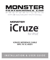 Monster iCruze MPC FX IC-AUD1 Installation & User Manual