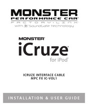 Monster iCruze IC-VOL1 Installation & User Manual