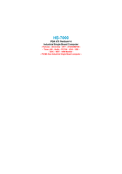 BOSER Technology HS-7000 Manual