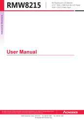 Acnodes RMW8215 User Manual