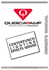 QubicaAMF CenterPunch Owner's Manual