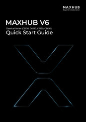 MAXHUB Classical C8630 Quick Start Manual