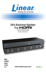 Linear HDMI-SW-2X4M User Manual