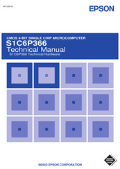 Epson S1C6P366 Technical Manual