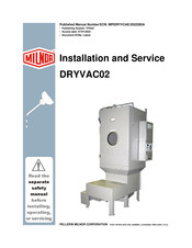Milnor DRYVAC02 Installation And Service
