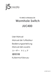 J5create Wormhole Switch User Manual