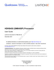 Lantronix Qualcomm HDK8450 User Manual