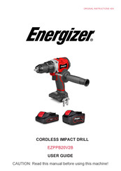 Energizer EZPPB20V2B User Manual