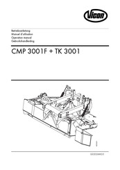 Vicon CMP 3001F Operation Manual