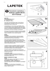 Lapetek 400-X3 Quick Start Manual