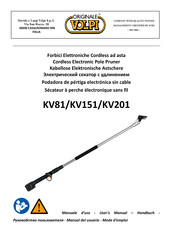 Volpi KV151 User Manual