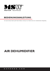 MSW Motor Technics MSW-DEH4090H User Manual