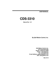 Galil Motion Control CDS-3310 User Manual