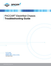 DANA SPICER PACCAR K270e Troubleshooting Manual
