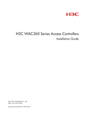H3C WAC360 Series Installation Manual