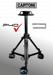 Cartoni P40 User Manual And Maintenance