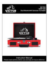 Victor METRO VSRP-800 Instruction Manual