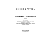 Fisher & Paykel ACTIVESMART RF500QNUX1 Installation Manual