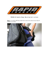 RAPID TRANSIT RECON 45 Mounting Instructions