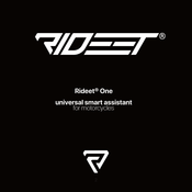 Rideet One Manual