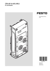 Festo CPX-AP-A-4IOL-M12 Operating	 Instruction