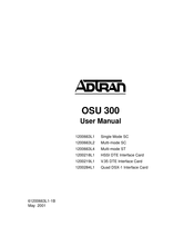ADTRAN OSU 300 User Manual